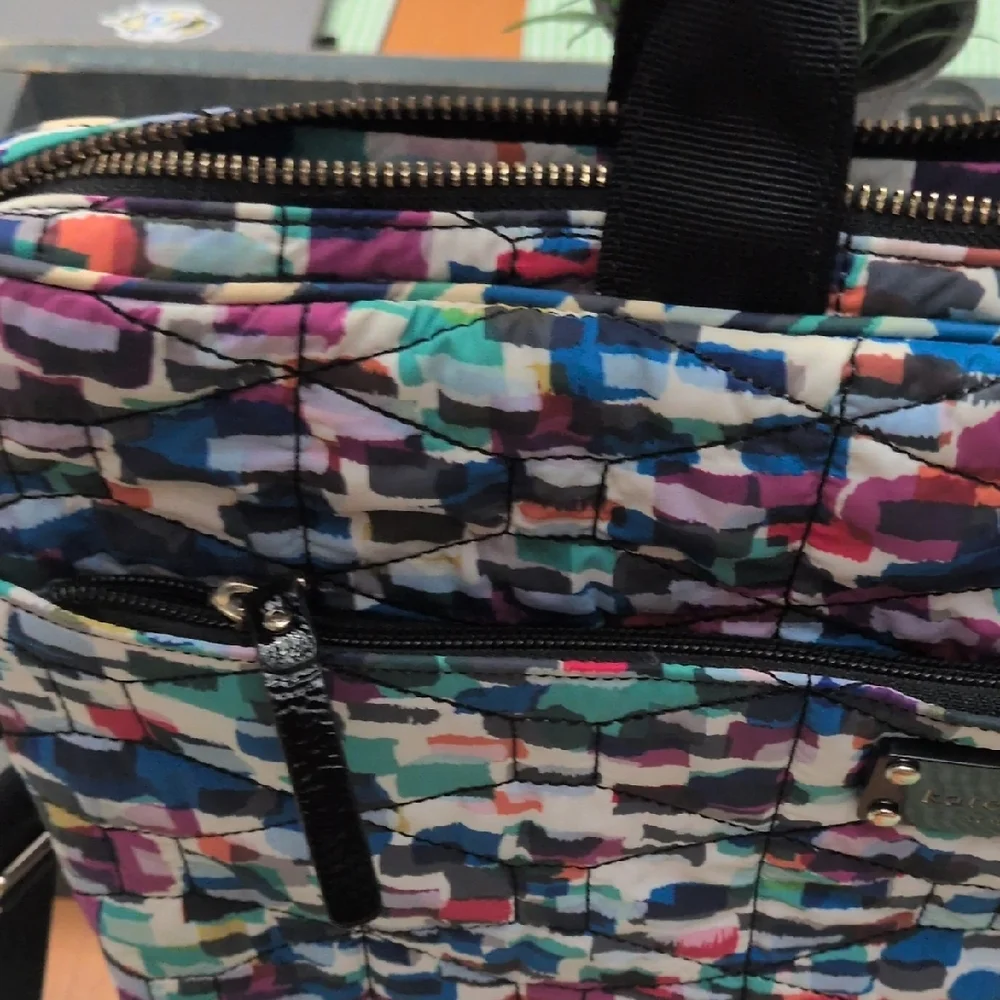 Kate Spade Multicolor Chad Quilted Crossbody Bag